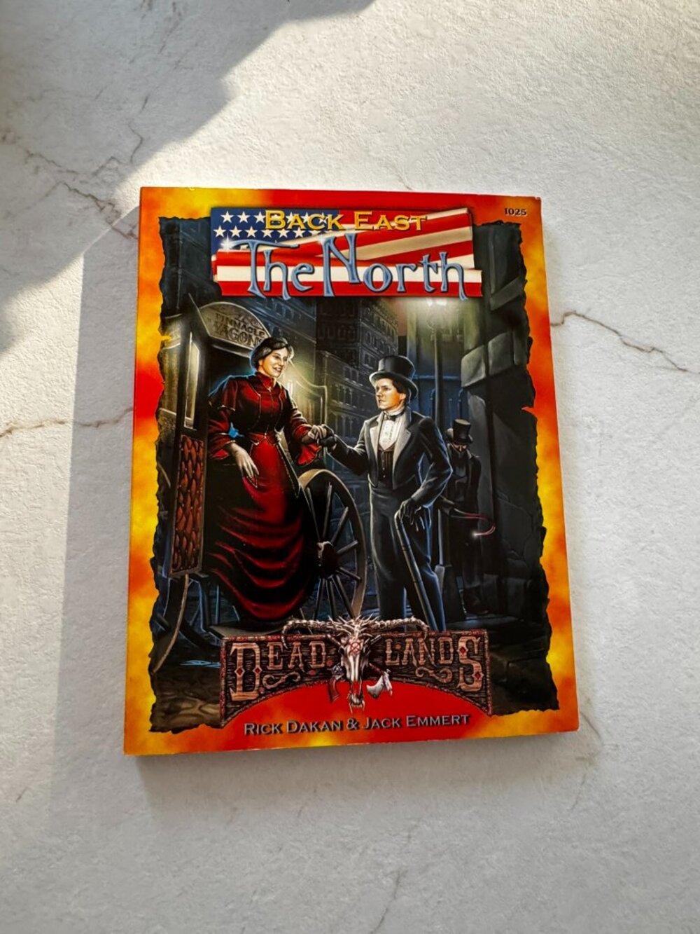 Pinnacle Deadlands Back East - The South Vintage RPG Game Book